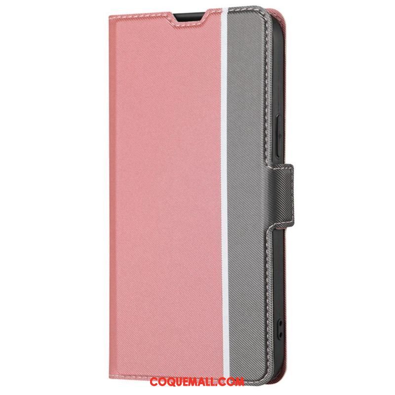 Flip Cover Sony Xperia 5 IV Ultra Fine Bicolore