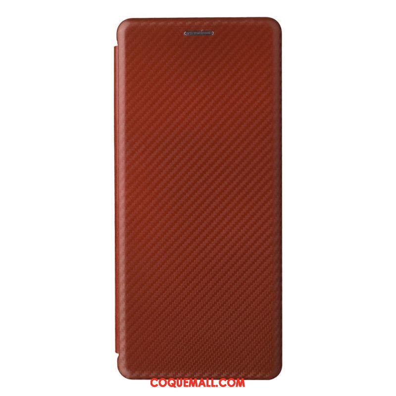 Flip Cover Sony Xperia Pro-I Fibre Carbone