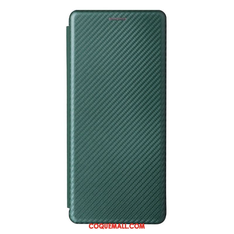 Flip Cover Sony Xperia Pro-I Fibre Carbone