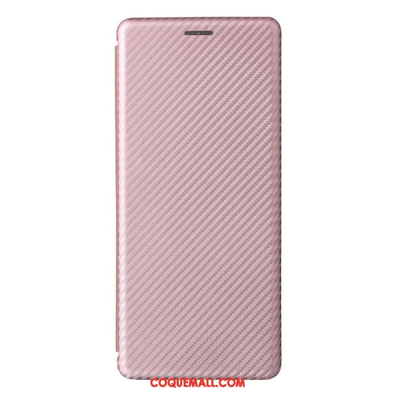 Flip Cover Sony Xperia Pro-I Fibre Carbone