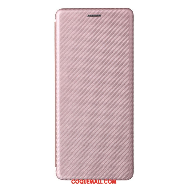 Flip Cover Sony Xperia Pro-I Fibre Carbone