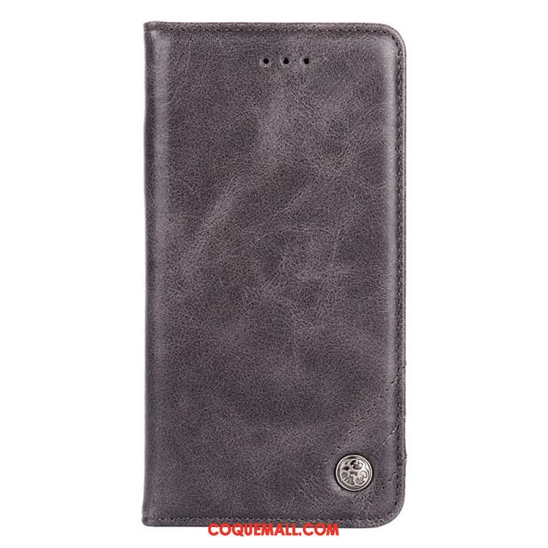 Flip Cover Xiaomi 12 Pro Style Cuir Rivet