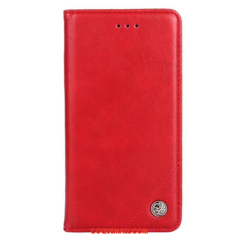 Flip Cover Xiaomi 12 Pro Style Cuir Rivet