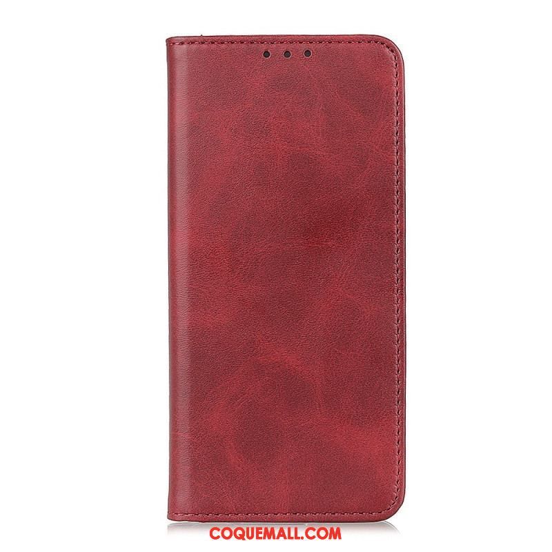 Flip Cover Xiaomi 12T / 12T Pro Cuir Fendu