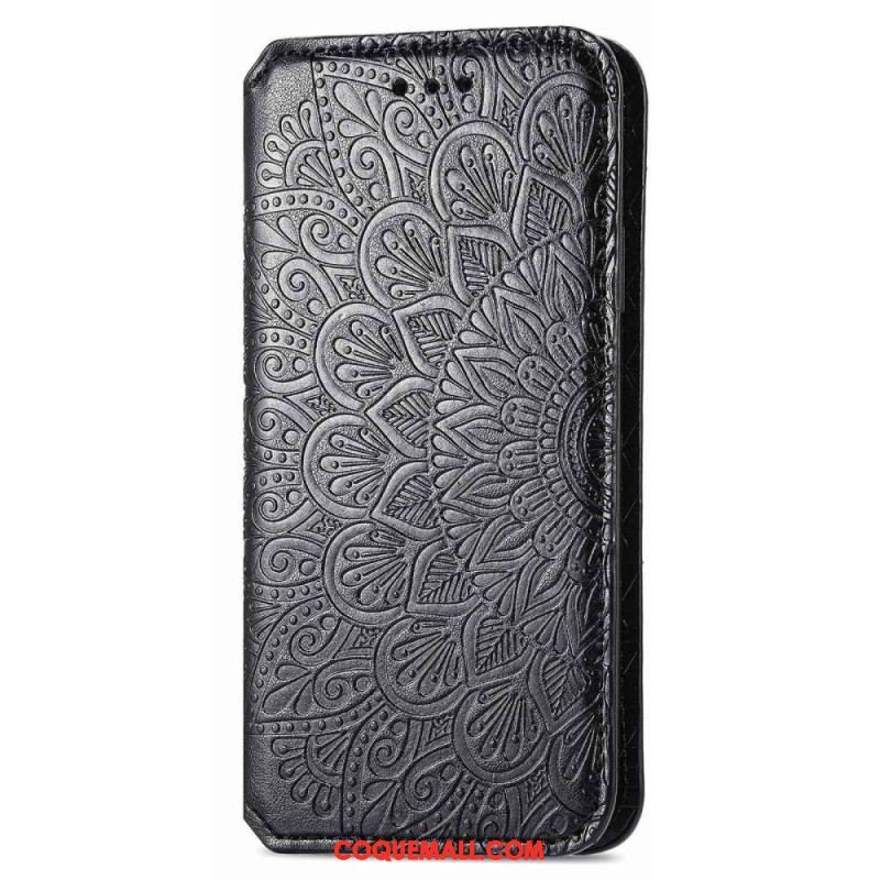 Flip Cover Xiaomi 12T / 12T Pro Feuilles Tribales