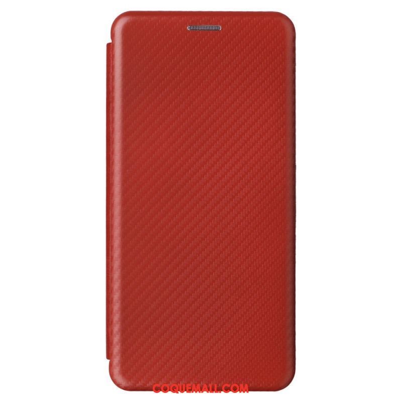 Flip Cover Xiaomi 13 Fibre Carbone Colorée