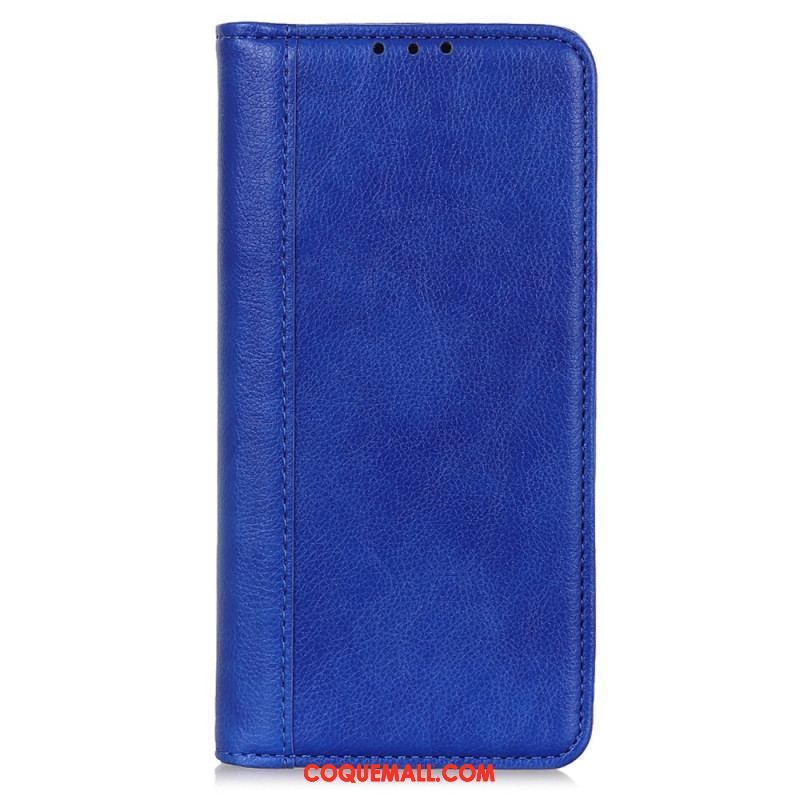 Flip Cover Xiaomi 13 Lite Version Colorée Cuir Fendu