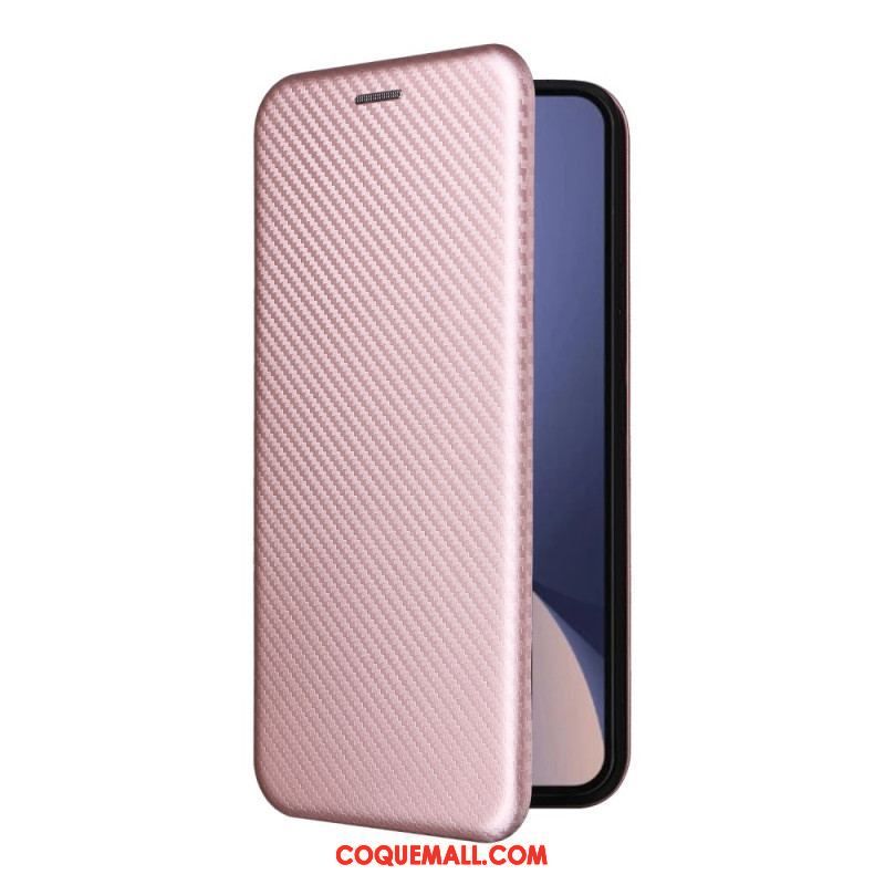 Flip Cover Xiaomi 13 Pro Fibre Carbone