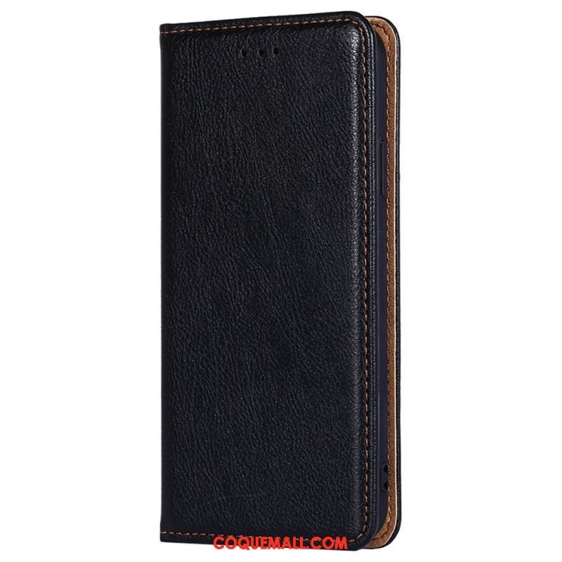 Flip Cover Xiaomi 13 Pro Simili Cuir Coutures