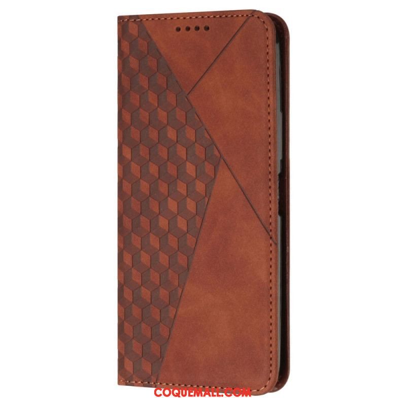 Flip Cover Xiaomi 13 Pro Style Cuir Motif 3D