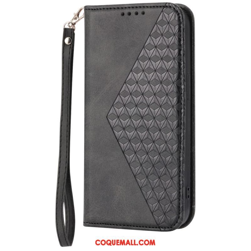 Flip Cover Xiaomi 13 Style Cuir Motif 3D