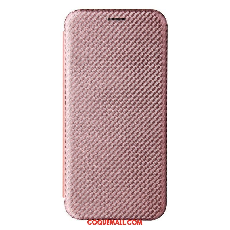 Flip Cover Xiaomi Redmi Note 10 5G / Poco M3 Pro 5G Fibre Carbone Coloré