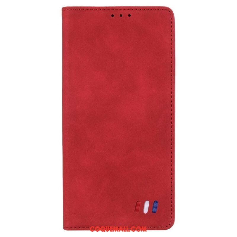 Flip Cover Xiaomi Redmi Note 10 5G / Poco M3 Pro 5G Style Cuir Tricolore