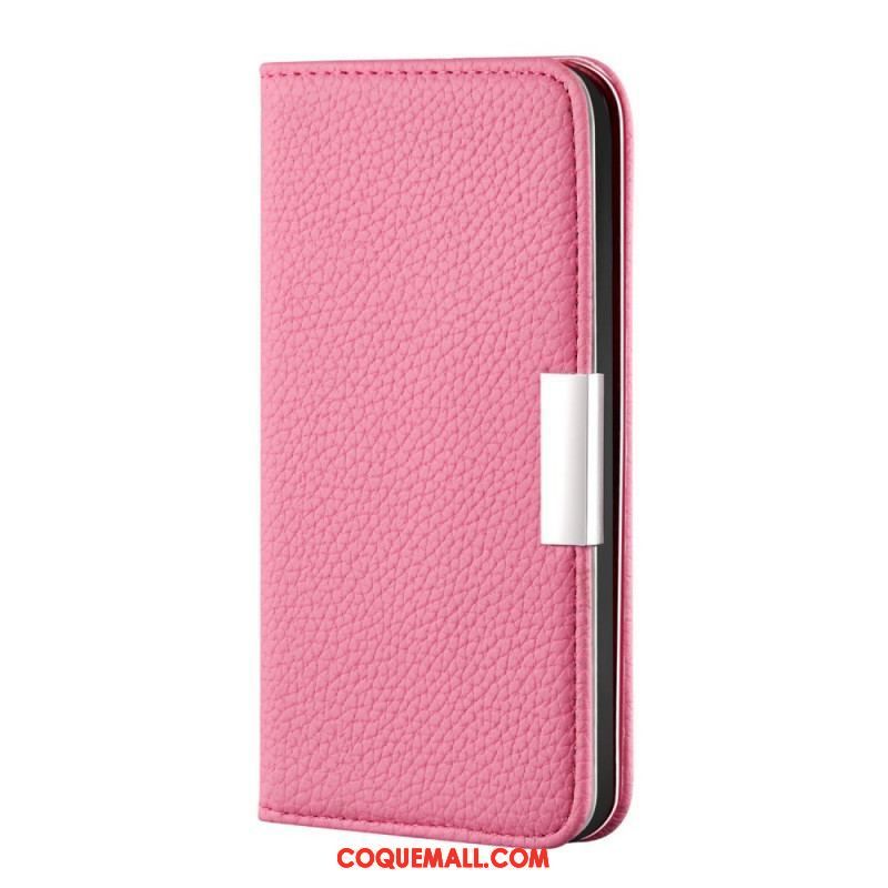 Flip Cover Xiaomi Redmi Note 10 Pro Simili Cuir Litchi Ultra Chic