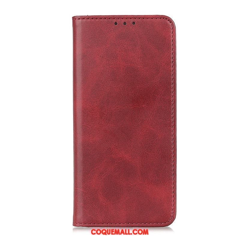 Flip Cover Xiaomi Redmi Note 11 Pro / Note 11 Pro 5G Cuir Fendu Élégance