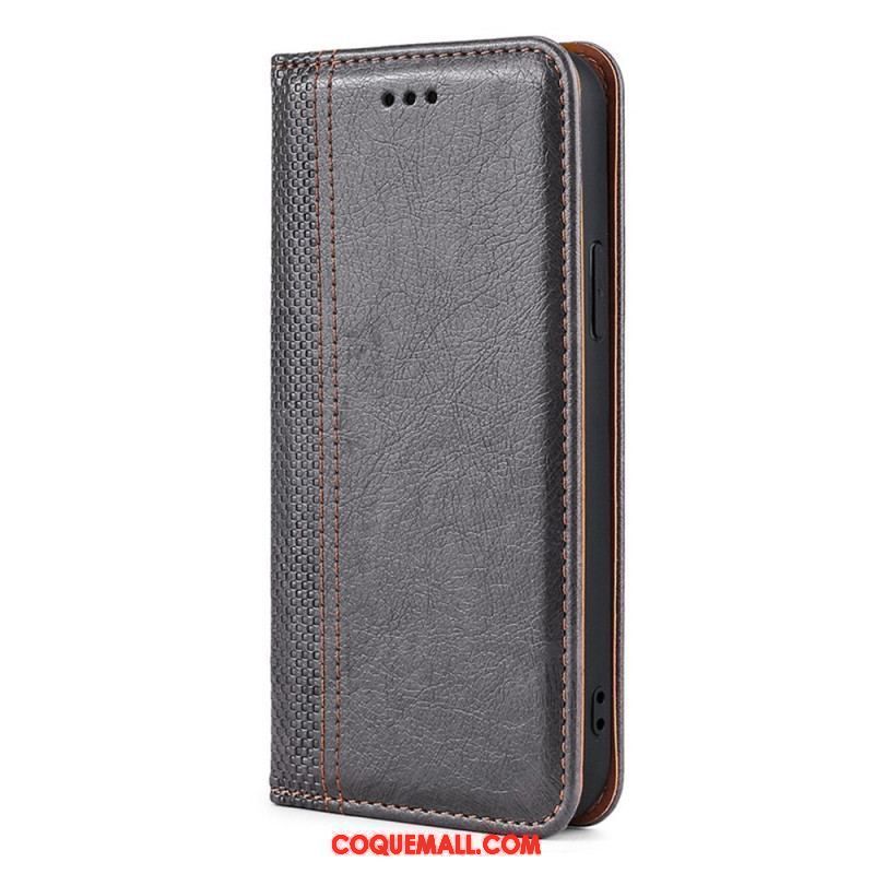 Flip Cover Xiaomi Redmi Note 11 Pro / Note 11 Pro 5G Effet Cuir Texturé