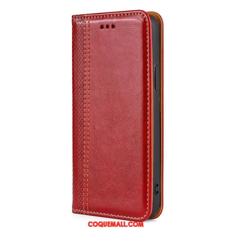 Flip Cover Xiaomi Redmi Note 11 Pro / Note 11 Pro 5G Effet Cuir Texturé