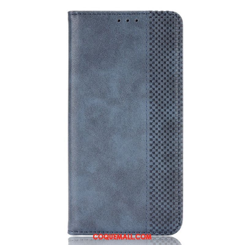 Flip Cover Xiaomi Redmi Note 11 Pro / Note 11 Pro 5G Effet Cuir Vintage Stylisé