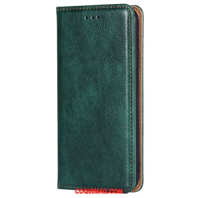 Flip Cover Xiaomi Redmi Note 11 Pro / Note 11 Pro 5G Simili Cuir Coutures