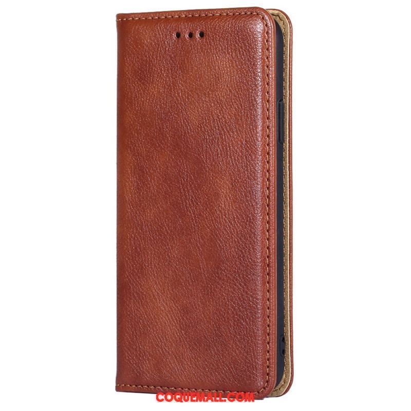 Flip Cover Xiaomi Redmi Note 11 Pro / Note 11 Pro 5G Simili Cuir Coutures