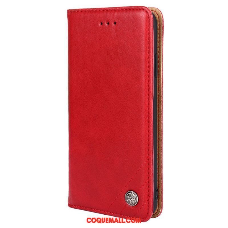 Flip Cover Xiaomi Redmi Note 11 Pro / Note 11 Pro 5G Style Cuir Rivet