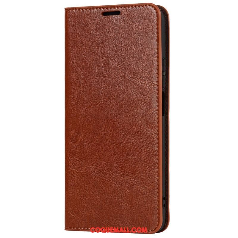 Flip Cover Xiaomi Redmi Note 11 Pro Plus 5G Cuir Véritable