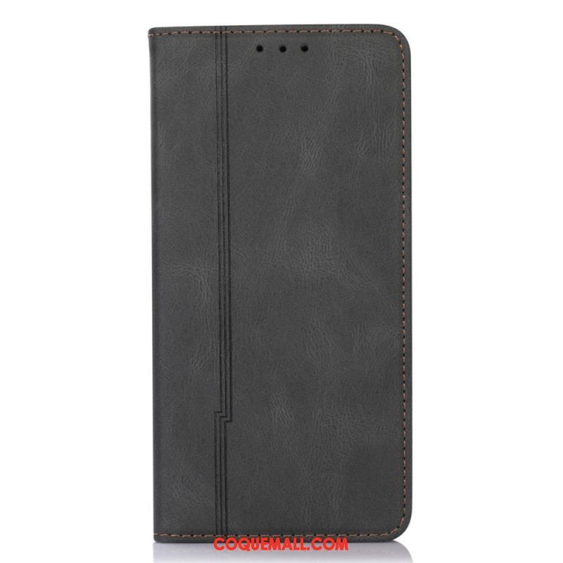 Flip Cover Xiaomi Redmi Note 11 Pro Plus 5G Style Cuir Ligne