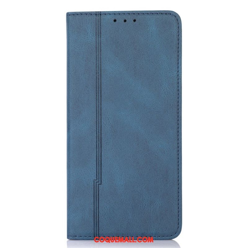 Flip Cover Xiaomi Redmi Note 11 Pro Plus 5G Style Cuir Ligne