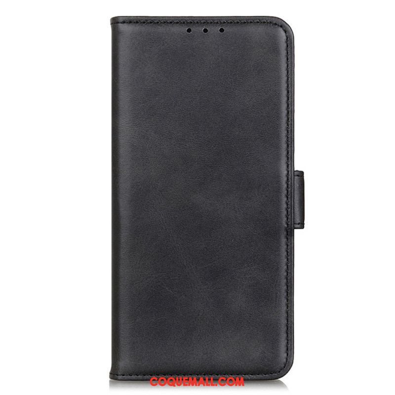 Flip Cover Xiaomi Redmi Note 12 4G Cuir Fendu Élégance