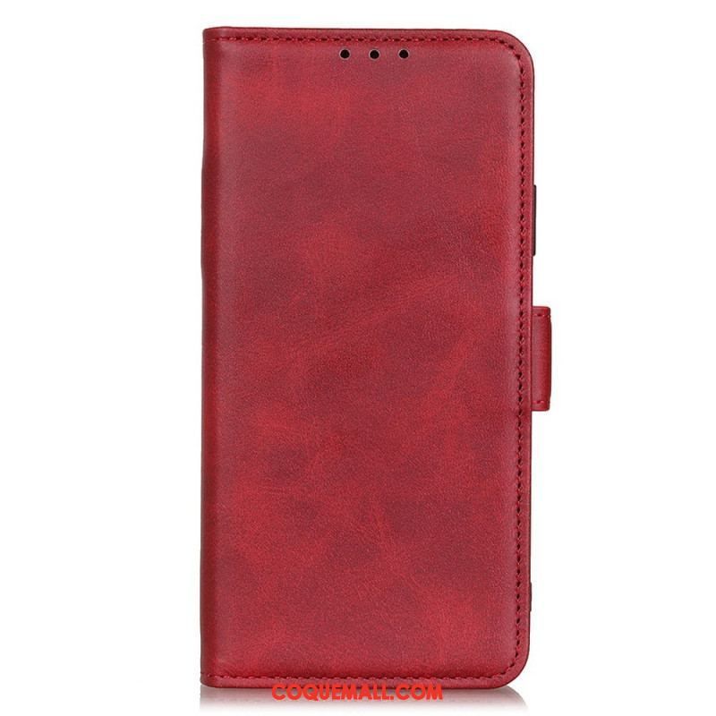 Flip Cover Xiaomi Redmi Note 12 4G Cuir Fendu Élégance