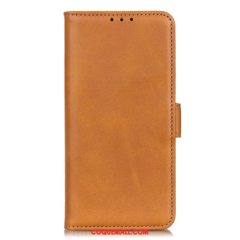 Flip Cover Xiaomi Redmi Note 12 4G Cuir Fendu Élégance