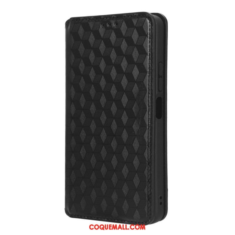 Flip Cover Xiaomi Redmi Note 12 4G Motif 3D