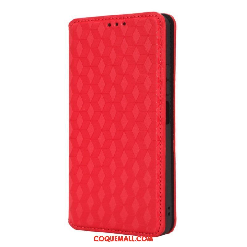 Flip Cover Xiaomi Redmi Note 12 4G Motif 3D