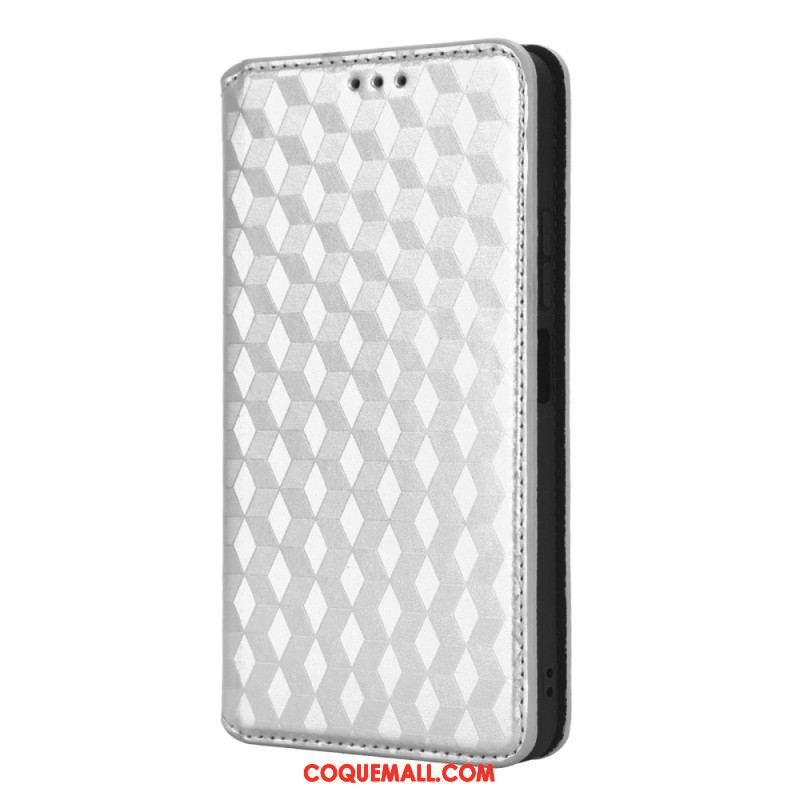 Flip Cover Xiaomi Redmi Note 12 4G Motif 3D