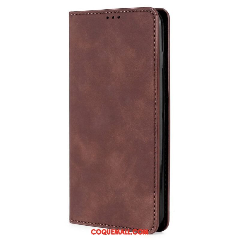 Flip Cover Xiaomi Redmi Note 12/Poco X5 5G Série Vintage