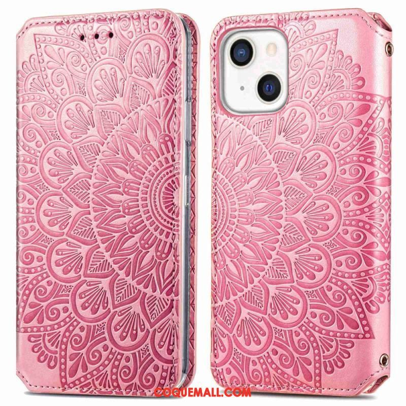 Flip Cover iPhone 14 Plus Mandala