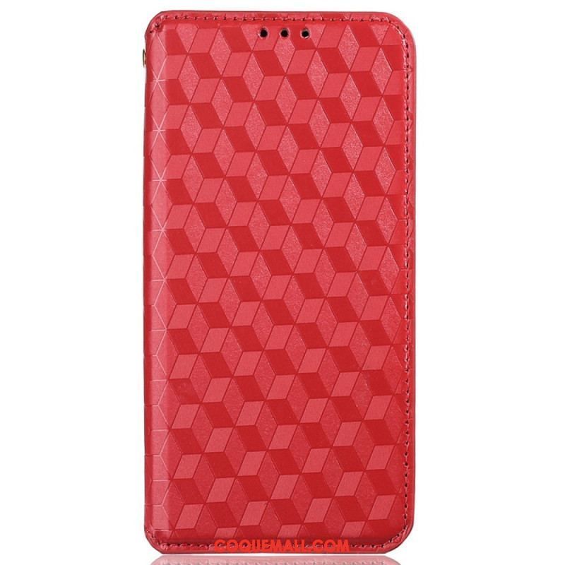 Flip Cover iPhone 14 Pro Max Texture 3D