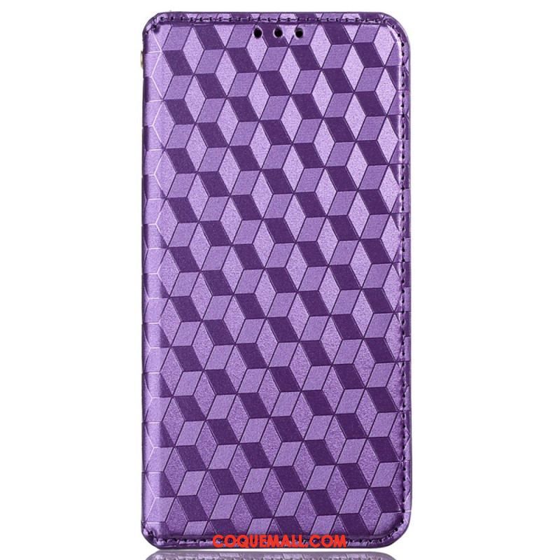 Flip Cover iPhone 14 Pro Max Texture 3D