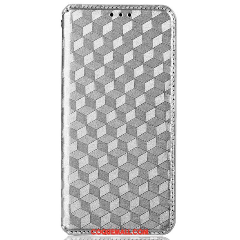 Flip Cover iPhone 14 Pro Max Texture 3D