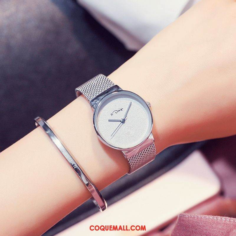 Gant Femme Mode Étanche Montre À Bracelet, Gant Tendance Amoureux