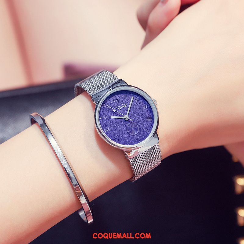 Gant Femme Mode Étanche Montre À Bracelet, Gant Tendance Amoureux