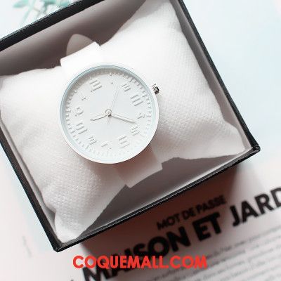 Gant Femme Montre À Bracelet Simple Doux, Gant Milieu Tendance