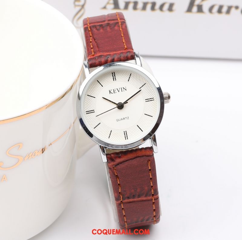 Gant Femme Tendance Simple Étanche, Gant Homme Montre À Bracelet