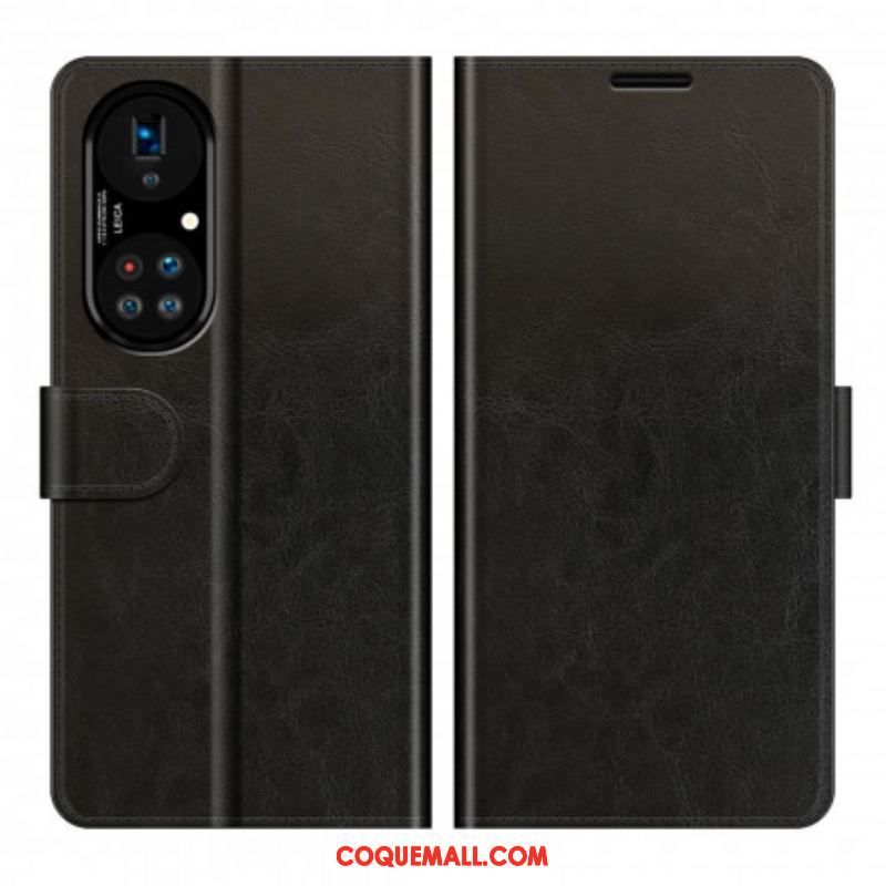 Housse Huawei P50 Pro Style Cuir Design