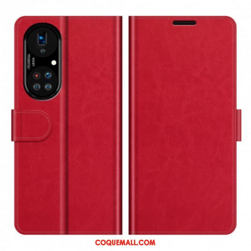 Housse Huawei P50 Pro Style Cuir Design