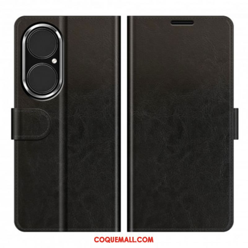 Housse Huawei P50 Style Cuir Design