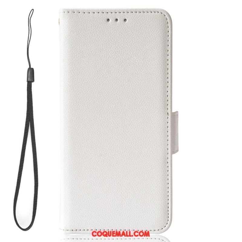 Housse Huawei P60 Pro Finesse Double Fermoir