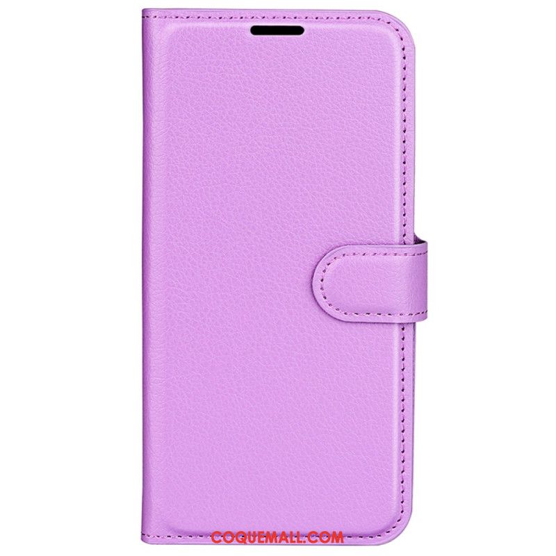 Housse Huawei Pura 70 Simili Cuir Litchi Classique