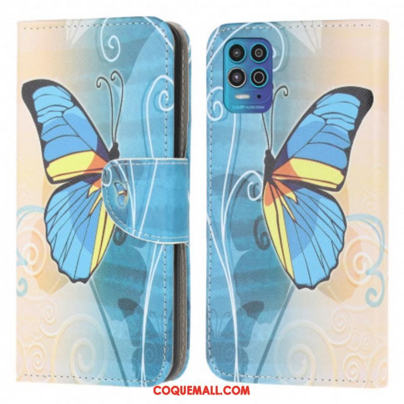 Housse Moto G100 Butterflies