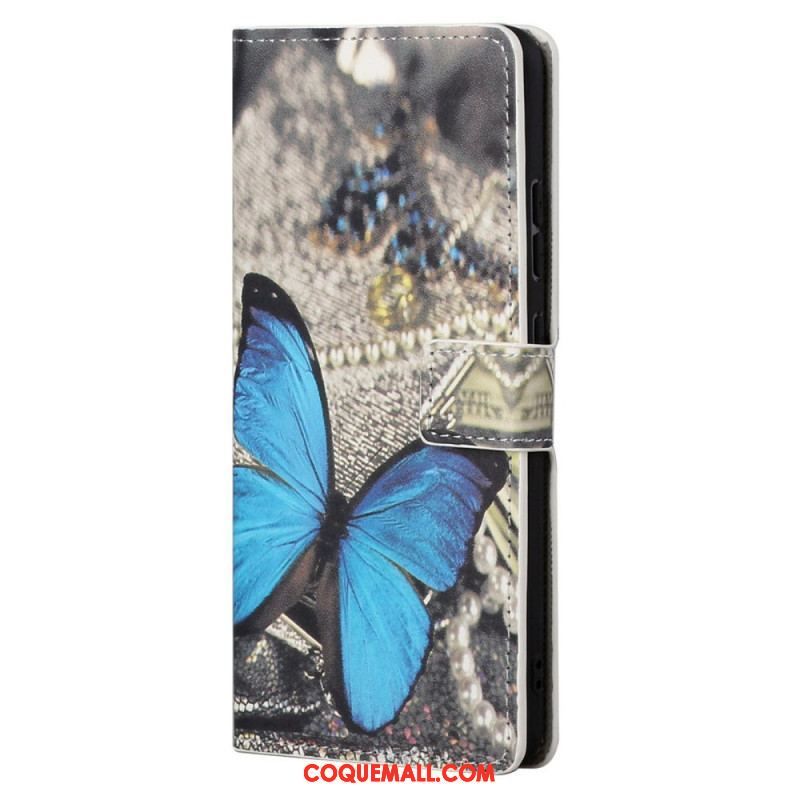 Housse Moto G41 / G31 Papillons et Fleurs